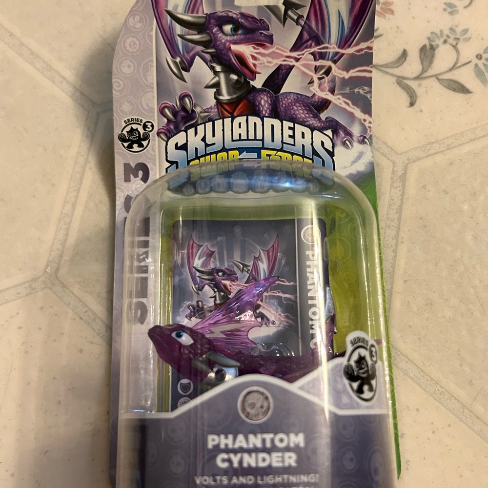 NIP New Sealed Skylanders Swap Force Series 3 Phantom Cynder figure